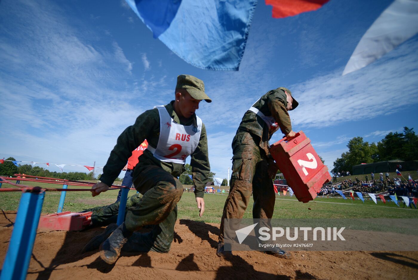 Tank biathlon 2014. Athletic Stage