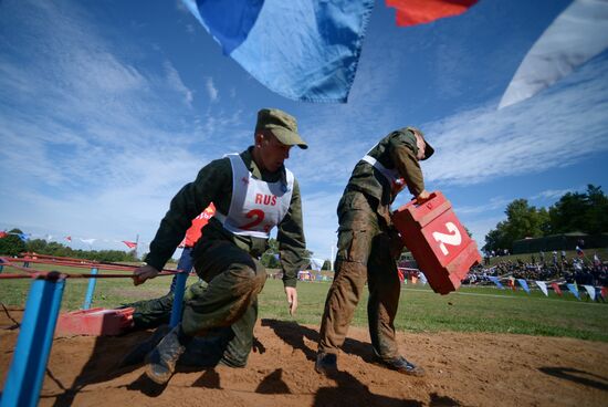 Tank biathlon 2014. Athletic Stage