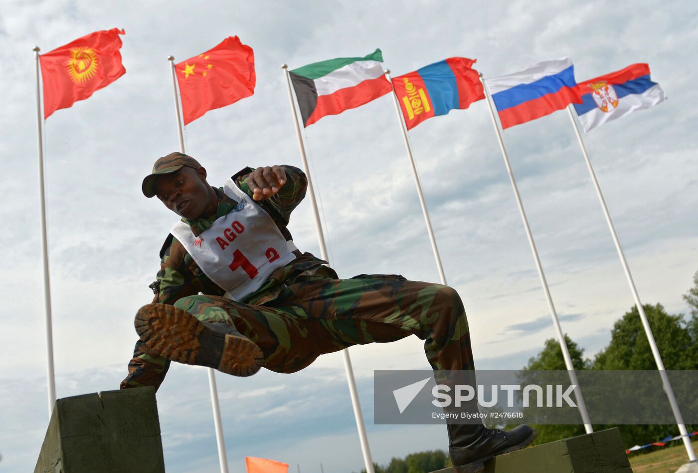 Tank biathlon 2014. Athletic Stage