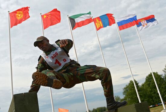 Tank biathlon 2014. Athletic Stage