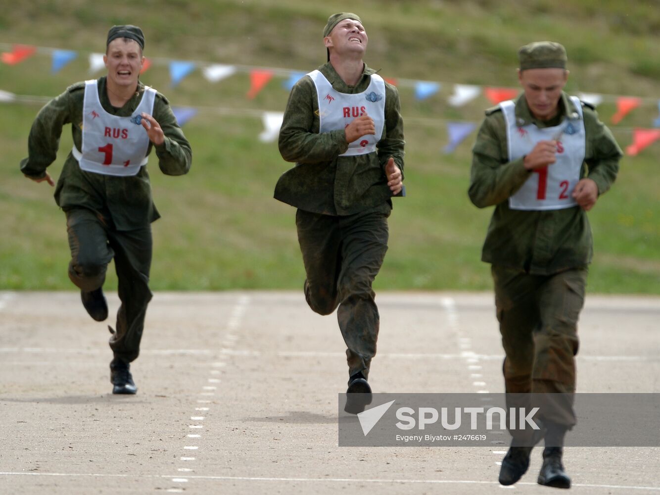Tank biathlon 2014. Athletic Stage