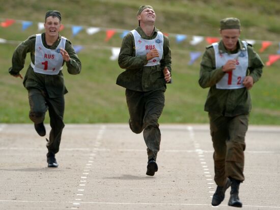 Tank biathlon 2014. Athletic Stage