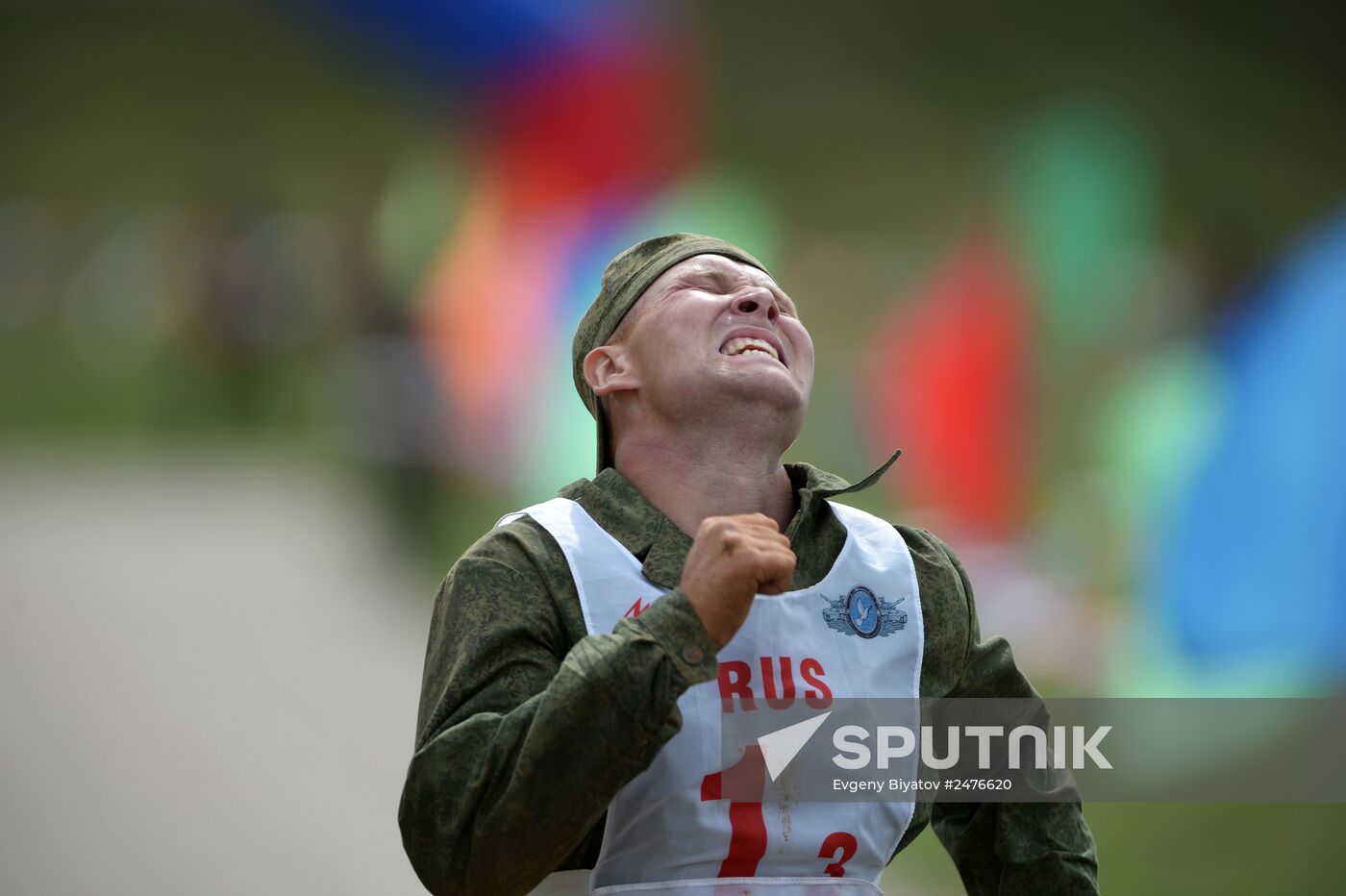 Tank biathlon 2014. Athletic Stage