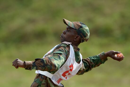 Tank Biathlon 2014. Athletic Stage