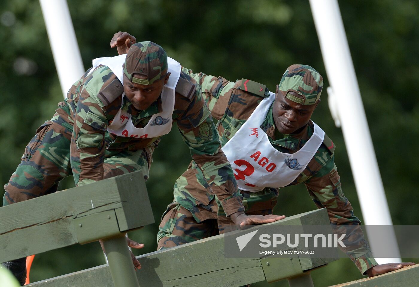 Tank Biathlon 2014. Athletic Stage