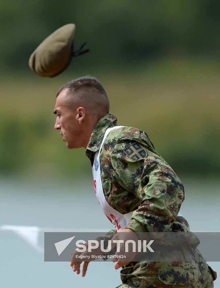 Tank Biathlon 2014. Athletic Stage