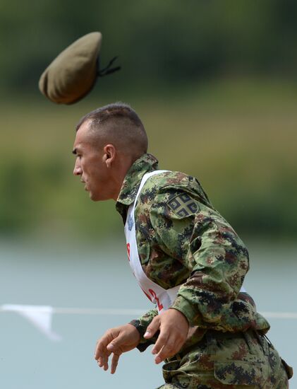 Tank Biathlon 2014. Athletic Stage