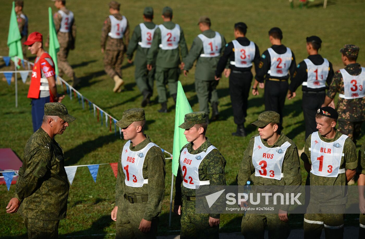 Tank Biathlon 2014. Athletic Stage