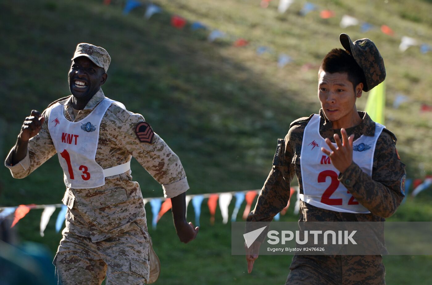 Tank Biathlon 2014. Athletic Stage