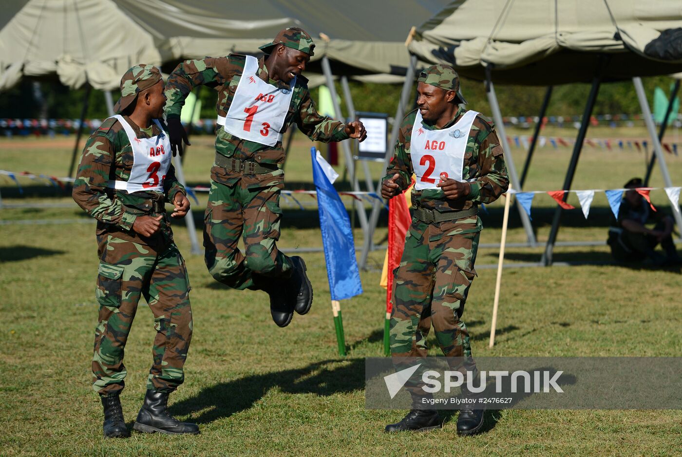 Tank Biathlon 2014. Athletic Stage