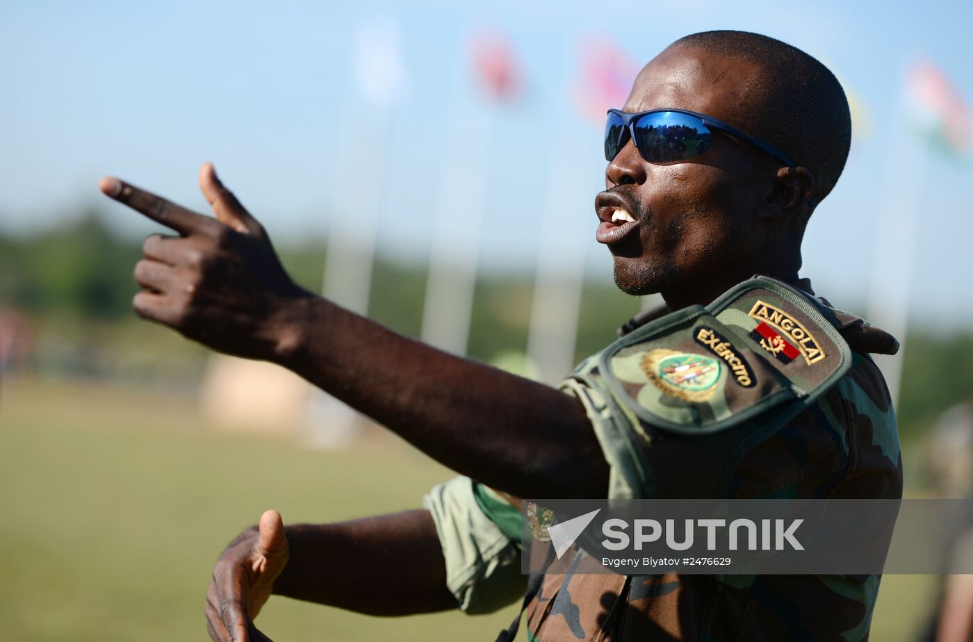 Tank Biathlon 2014. Athletic Stage