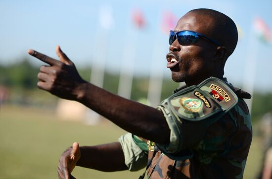 Tank Biathlon 2014. Athletic Stage