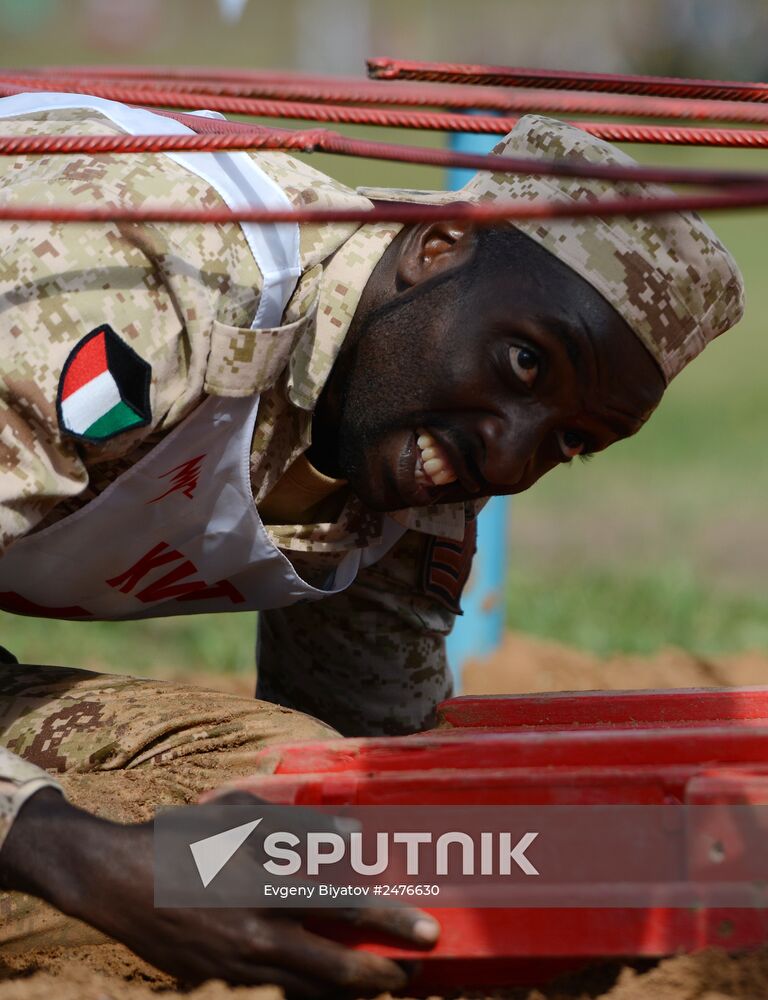 Tank Biathlon 2014. Athletic Stage