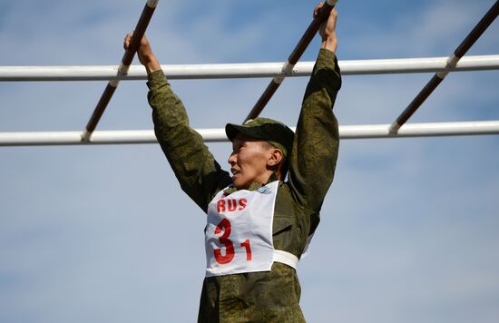 Tank Biathlon 2014. Athletic Stage