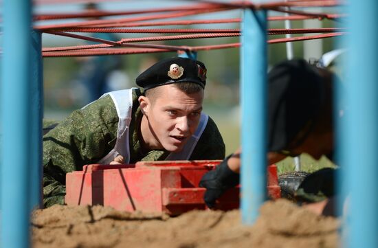 Tank Biathlon 2014. Athletic Stage
