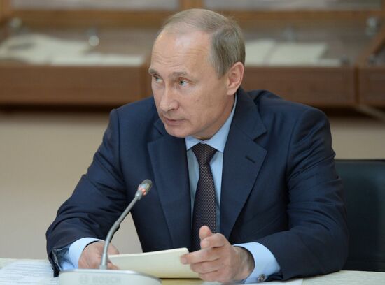 Vladimir Putin's working visit to Crimean Federal District. Day Two