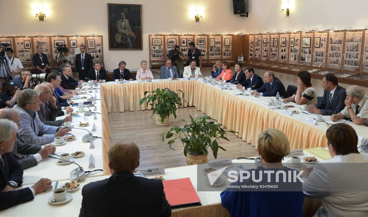 Vladimir Putin's working visit to Crimean Federal District. Day Two