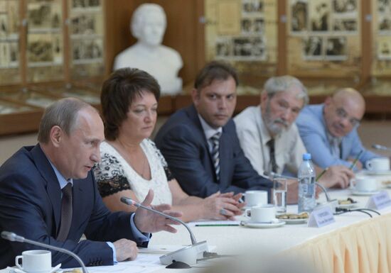 Vladimir Putin's working visit to Crimean Federal District. Day Two