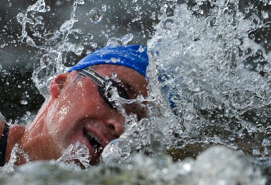 European Swimming Championships. Day two