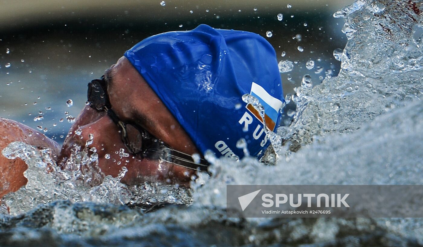 European Swimming Championships. Day two
