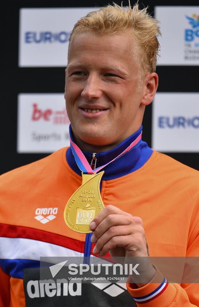 European Swimming Championships. Day two