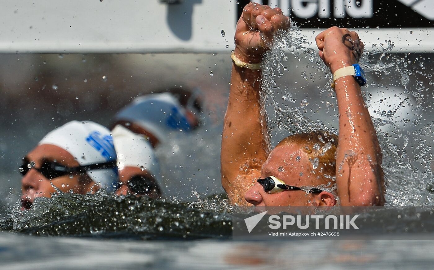 European Swimming Championships. Day two
