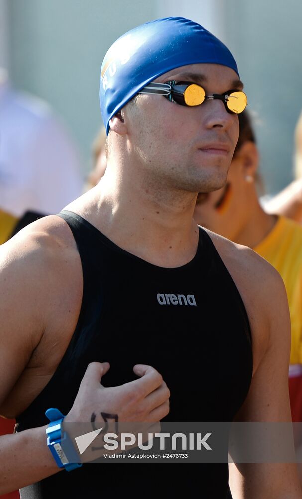 European Swimming Championships. Day two