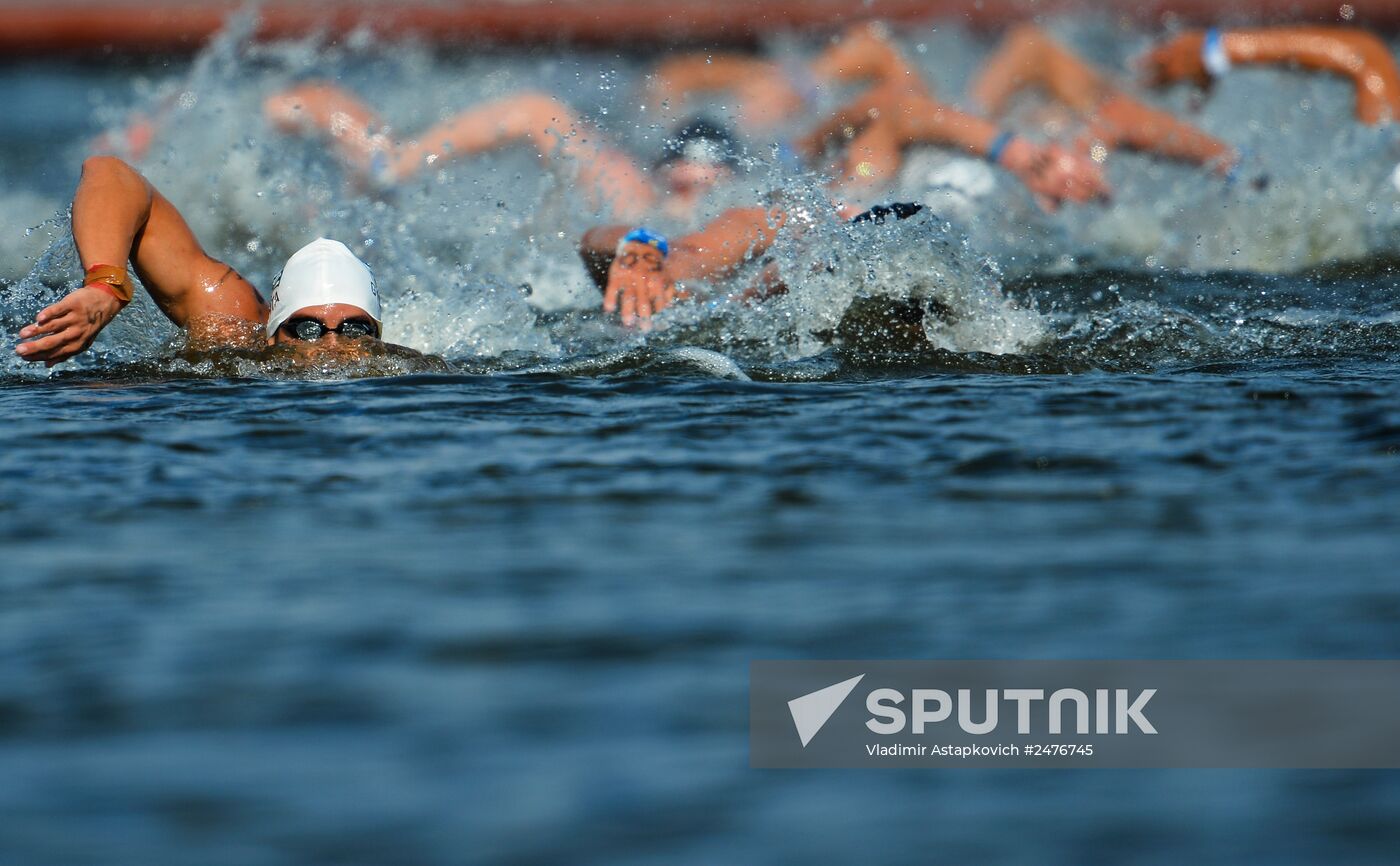 European Swimming Championships. Day two