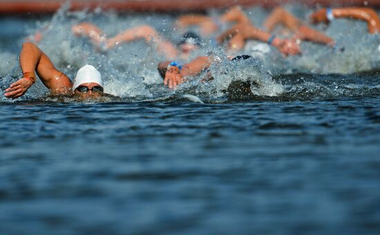 European Swimming Championships. Day two
