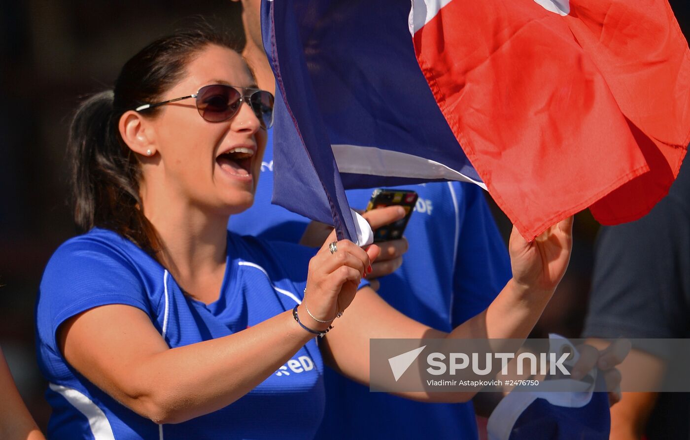 European Swimming Championships. Day two