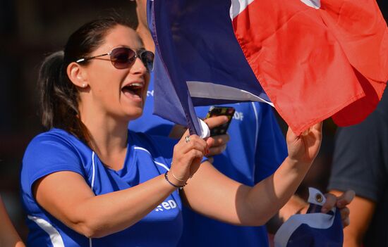 European Swimming Championships. Day two