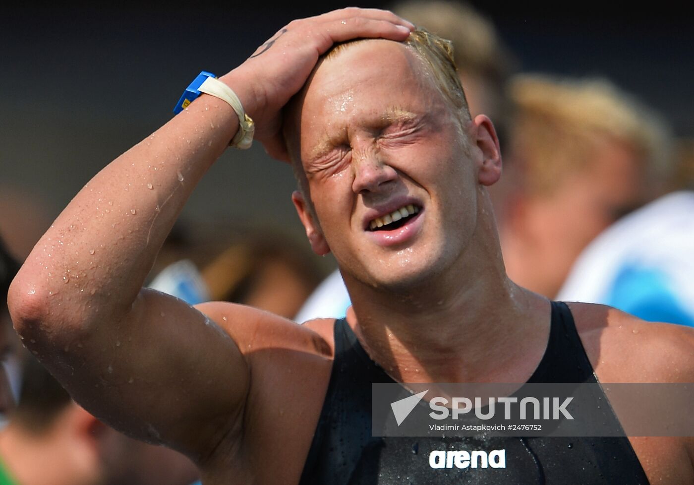 European Swimming Championships. Day two