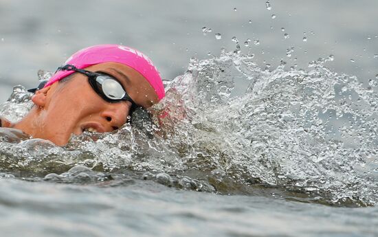 European Swimming Championships. Day two