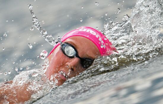 European Swimming Championships. Day two