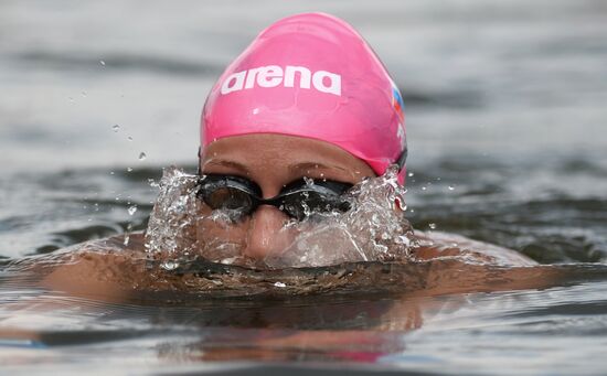 European Swimming Championships. Day two