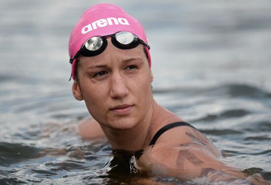 European Swimming Championships. Day two
