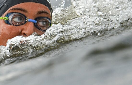 European Swimming Championships. Day two