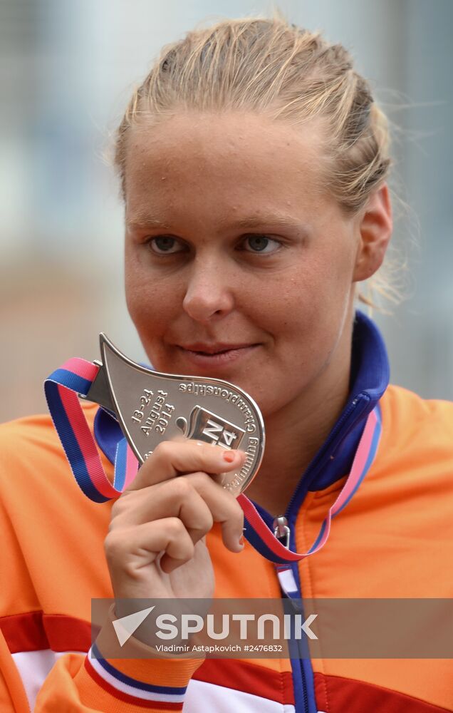 European Swimming Championships. Day two