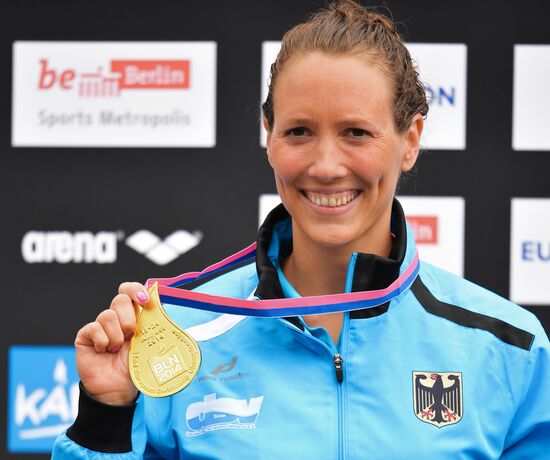 European Swimming Championships. Day two