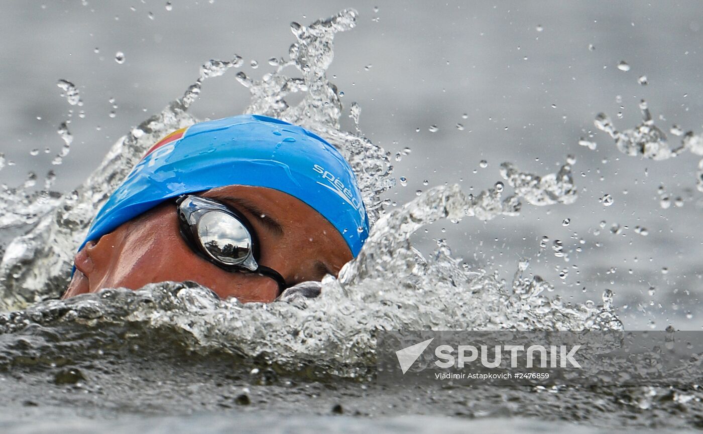 European Swimming Championships. Day two