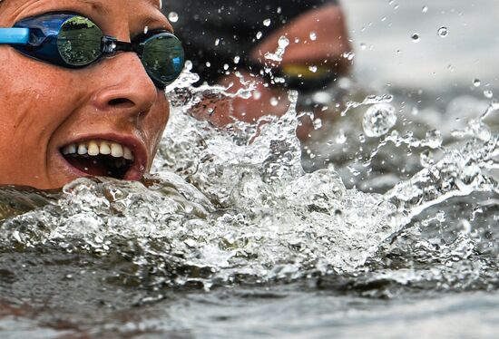 European Swimming Championships. Day two