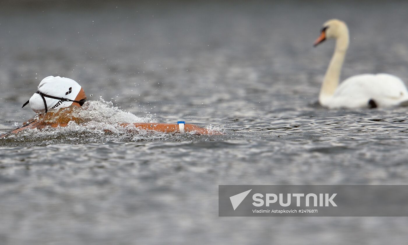 European Swimming Championships. Day two