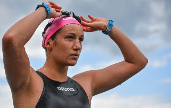 European Swimming Championships. Day two