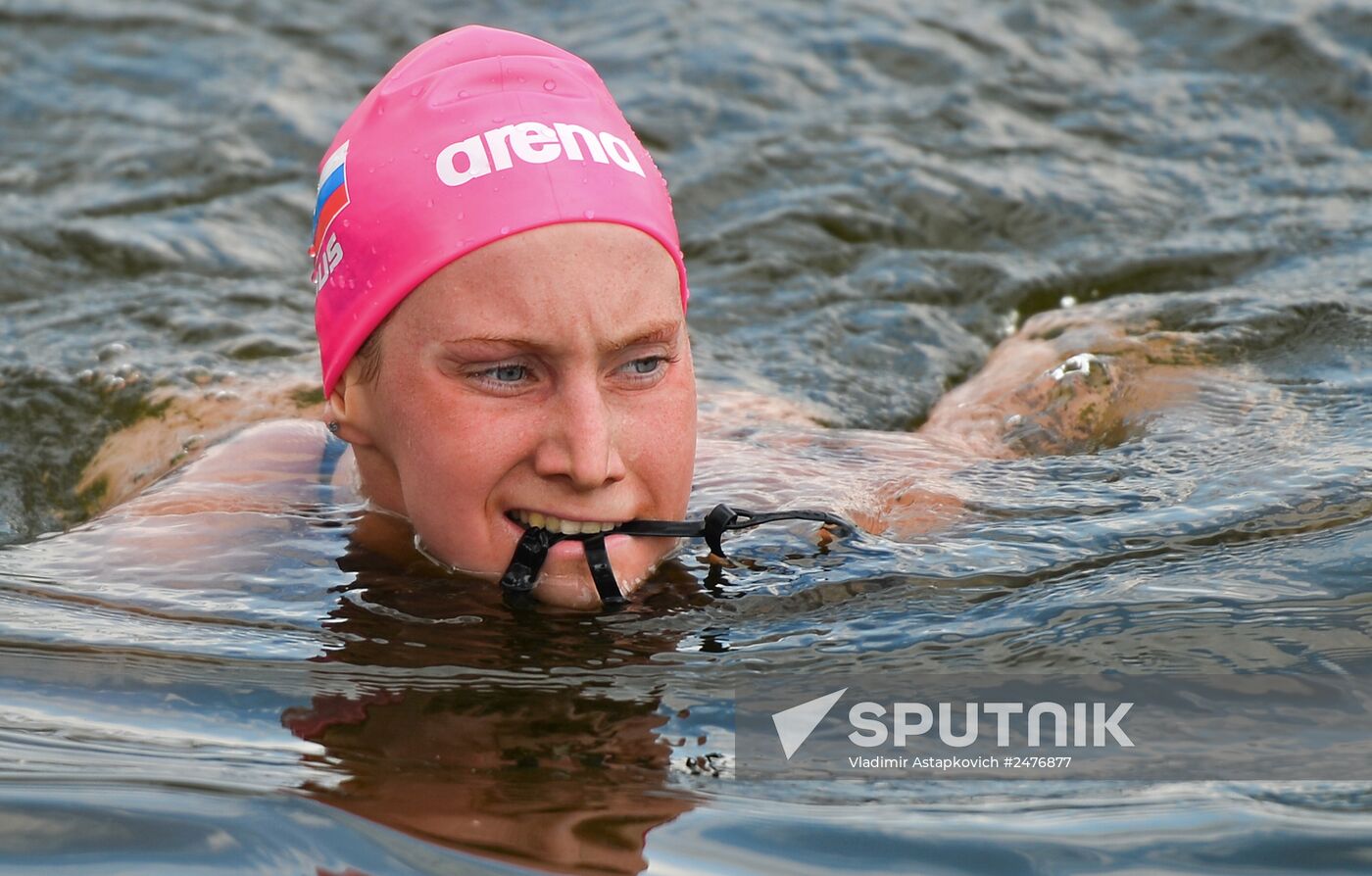 European Swimming Championships. Day two