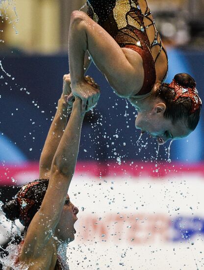 European Aquatics Championships. Day two