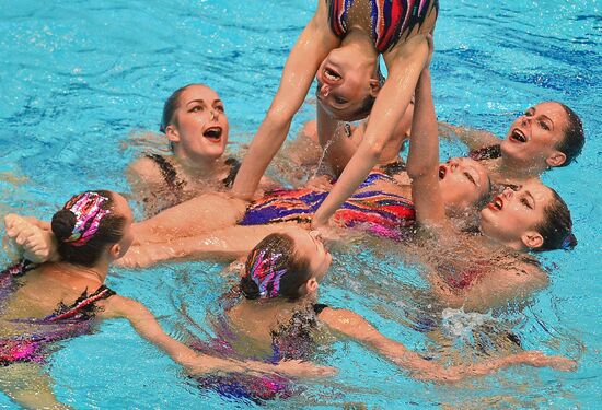 European Aquatics Championships. Day two