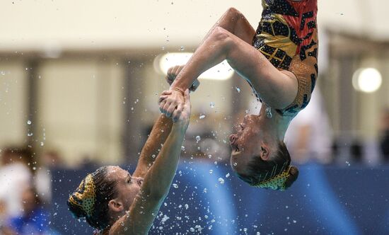 European Aquatics Championships. Day two