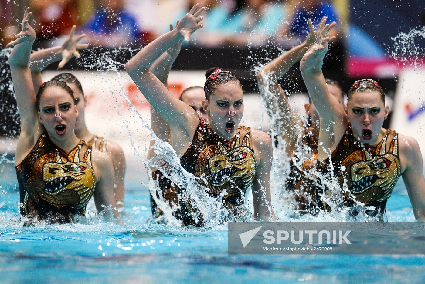European Aquatics Championships. Day two