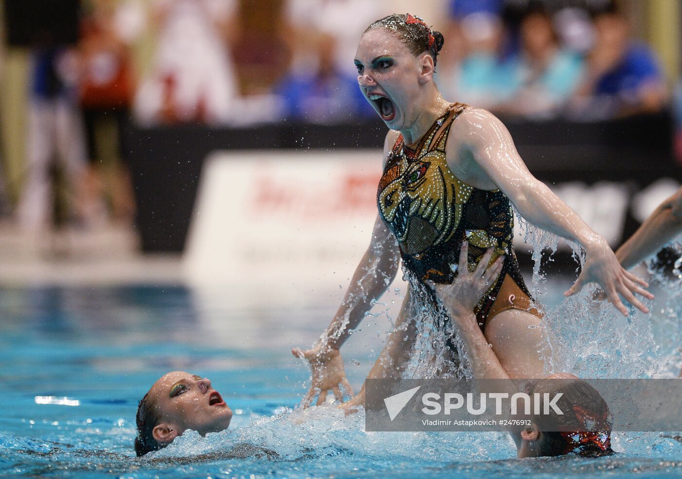 European Aquatics Championships. Day two
