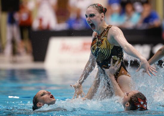 European Aquatics Championships. Day two